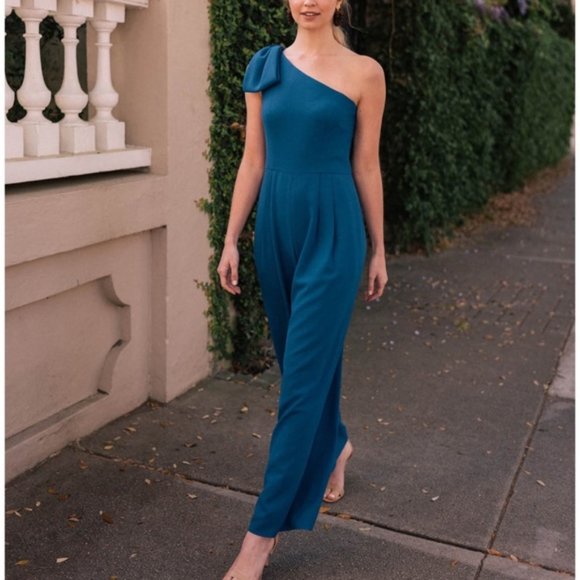 NWT Gal Meets Glam Sylvia One Shoulder Jum… - Picture 3 of 3